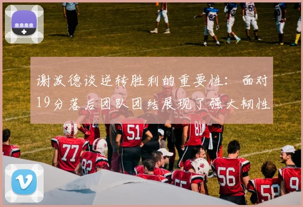 谢泼德谈逆转胜利的重要性：面对19分落后团队团结展现了强大韧性