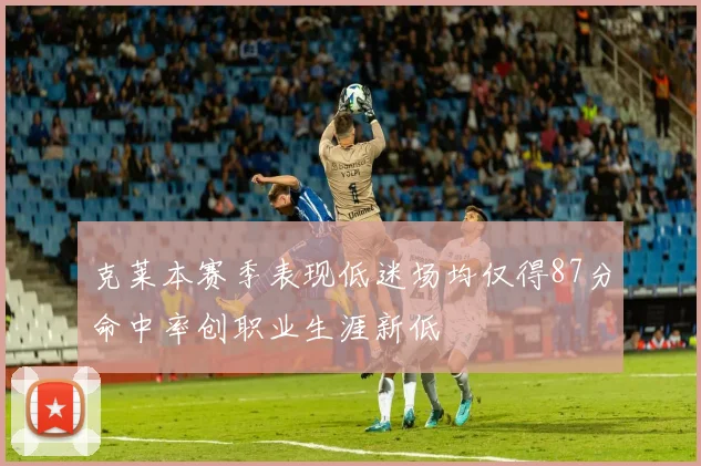 克莱本赛季表现低迷场均仅得87分命中率创职业生涯新低